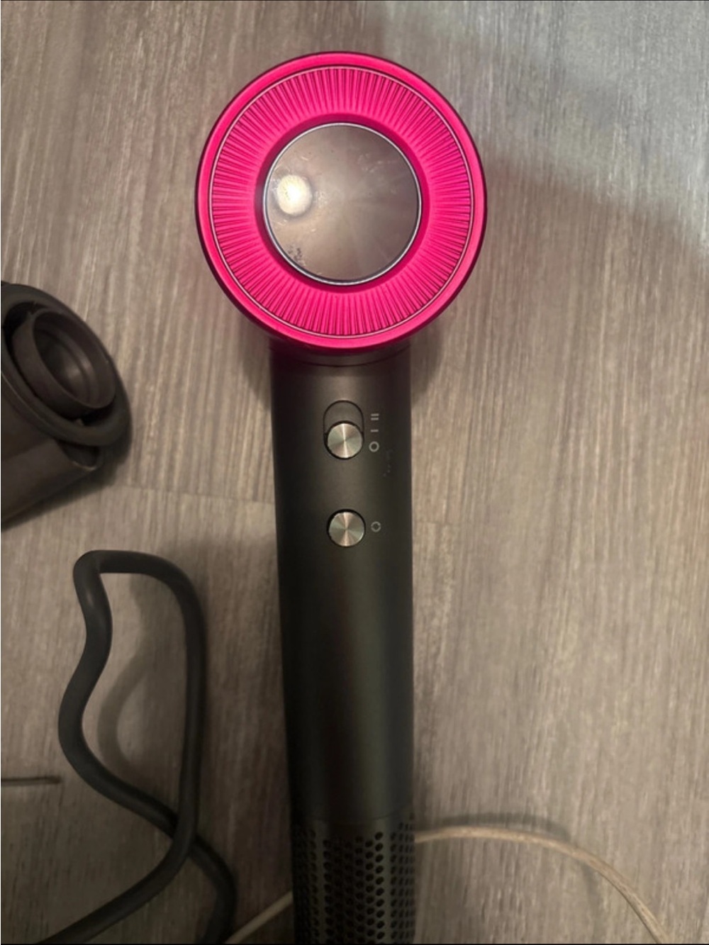 Pink & Black Hair Dryer (Women Hair Tools)